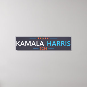 Impressão Em Tela Kamala Harris 2024 para o Presidente