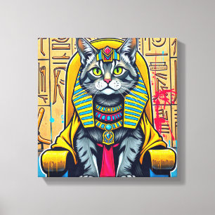 IMPRESSÃO EM TELA KANAANI CAT-FARAÓ 4