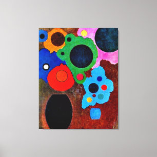 Impressão Em Tela Kandinsky - Aumento Preto