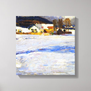 Impressão Em Tela Kandinsky - Bei Starnberg - Winter,