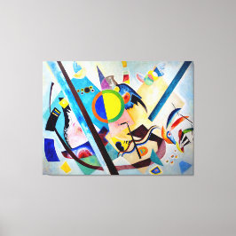 Impressão Em Tela KANDINSKY - CÍRCULO MULTICOR - 1921 - Bauhaus -