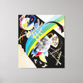Impressão Em Tela KANDINSKY - CÍRCULOS A PRETO - 1921 - Bauhaus -