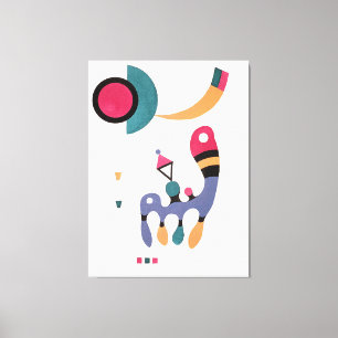Impressão Em Tela KANDINSKY - COMPOSIÇÃO - 1944 - Bauhaus -