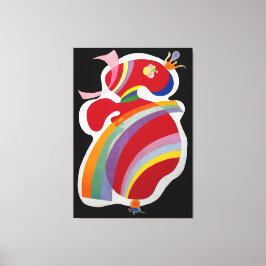 Impressão Em Tela KANDINSKY - FORMULÁRIO VERMELHO (La Forme Rouge) -