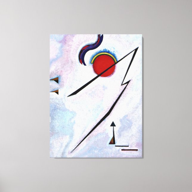 Impressão Em Tela Kandinsky - Linha Angular (Frente)