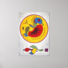 Impressão Em Tela KANDINSKY - NÃO TITULADO - c. 1944 - Bauhaus -