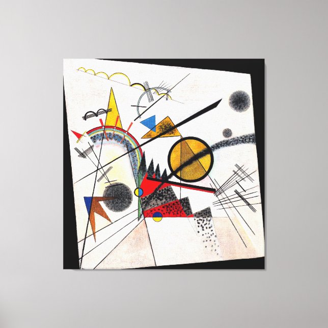 Impressão Em Tela KANDINSKY - NO QUADRO NEGRO - 1923 - Bauhaus - (Frente)
