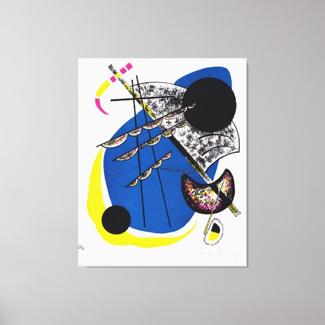 Impressão Em Tela KANDINSKY - PEQUENOS MUNDOS II - 1922 - Bauhaus - (Frente)