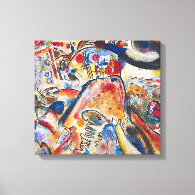 Impressão Em Tela Kandinsky - Pequenos Prazos (Frente)