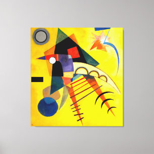 Impressão Em Tela KANDINSKY - PONTO BRANCO (Weißer Punkt) - 1925 -