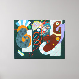 Impressão Em Tela KANDINSKY - RED KNOT (Noeud Rouge) - 1936 -