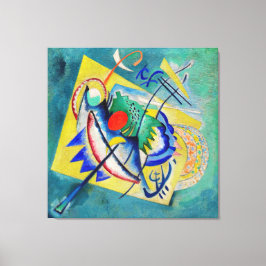 Impressão Em Tela KANDINSKY - RED OVAL - 1920 - Bauhaus -