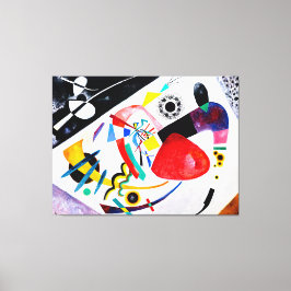 Impressão Em Tela KANDINSKY - RED SPOT II - 1921 - Bauhaus -