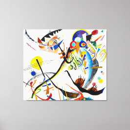 Impressão Em Tela KANDINSKY - SEGMENTO AZUL - 1921 - Bauhaus -