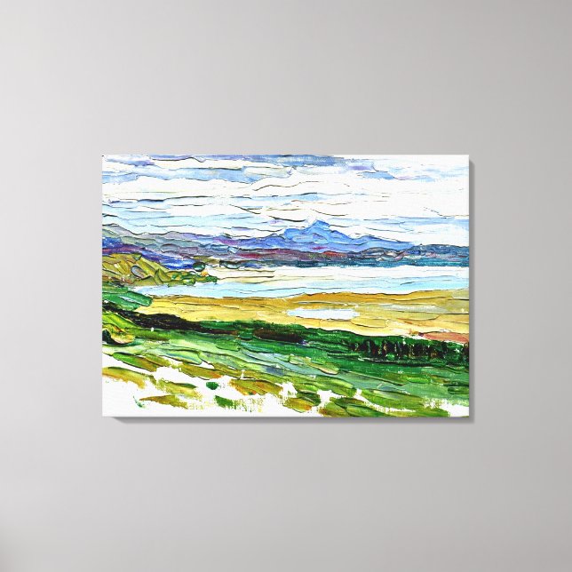 Impressão Em Tela Kandinsky - Tunis, a Baía (Frente)