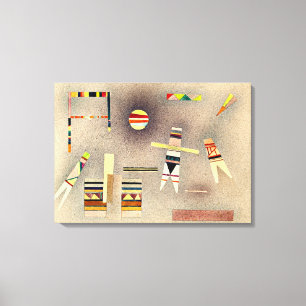 Impressão Em Tela Kandinsky - Voo, abstrato trabalho de arte