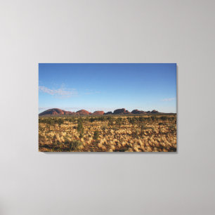 Impressão Em Tela Kata Tjuta - Os gases de sol no nascer da Austráli