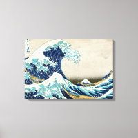 Katsushika Hokusai - A onda do Excelente de Kanaga