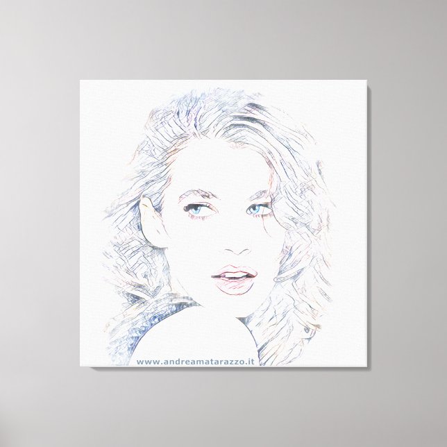 Impressão Em Tela Katy (Frente)