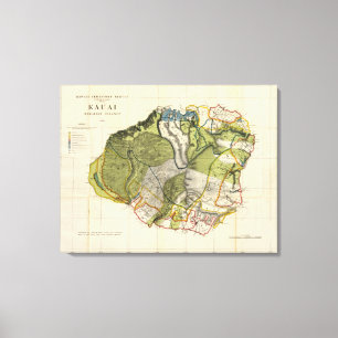 Impressão Em Tela Kauai, Havaí