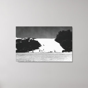 Impressão Em Tela Kauai, Havaí - Visão das areias de Barking