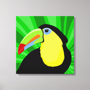 Impressão Em Tela Keel Toucan Art