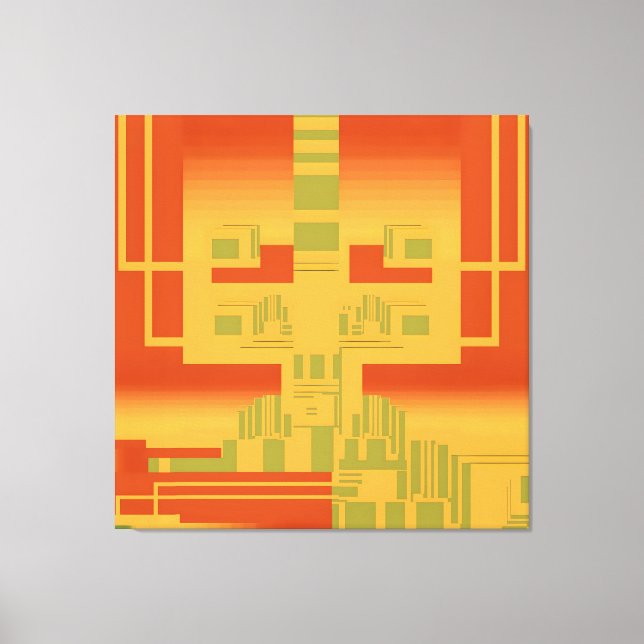 Impressão Em Tela Ken Gage Central Processing Unicorn Fine Art (Frente)