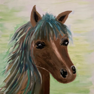 Impressão Em Tela Kentucky Horse