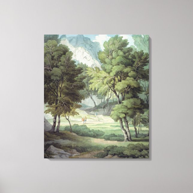 Impressão Em Tela Kerswell, Devon (Frente)