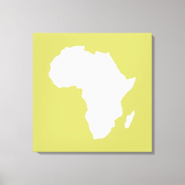 Impressão Em Tela Khaki Audacious África (Frente)