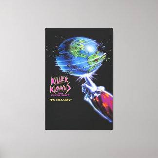 Impressão Em Tela Killer Klowns Clowns From Outer Space Movie Horror