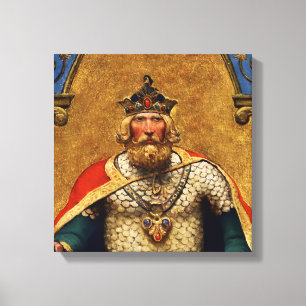 Impressão Em Tela “King Arthur” by NC Wyeth