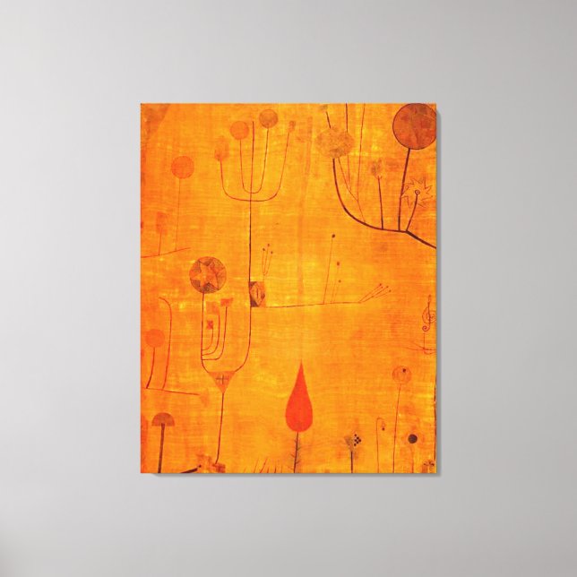 Impressão Em Tela Klee - Frutas em vermelho (Frente)