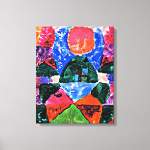 Impressão Em Tela Klee - Pressão do Tegernsee