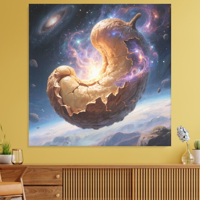 Impressão Em Tela Kleine Kraftpakete – Die Welt der Nüsse (Insitu(Sala de estar))