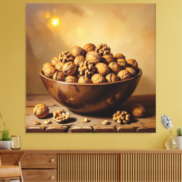 Impressão Em Tela Kleine Kraftpakete – Die Welt der Nüsse