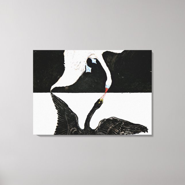 Impressão Em Tela Klint - The Swan, No. 01,Group 1X SUN (Frente)