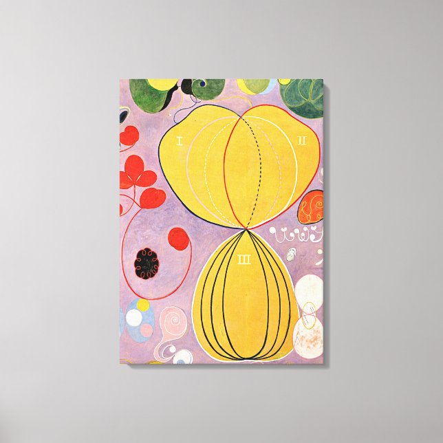 Impressão Em Tela Klint - The Ten Maior No. 07, Adulthood (Frente)