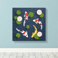Koi Fish Pond Japonês