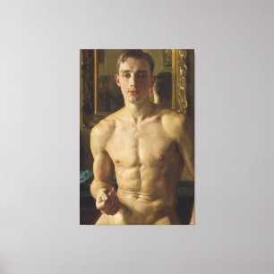 Impressão Em Tela Konstantin Somov - The Boxer (1933)