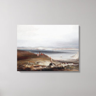 Impressão Em Tela Kororareka na Baía das Ilhas, Pintura Famosa