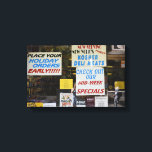 Impressão Em Tela Kosher Deli Meats Knish Nova Iorque Fotografia<br><div class="desc">Apresenta uma fotografia a cores original das janelas de um deli Kosher no Upper West Side de Manhattan, NYC, pedidos de publicidade para as férias judaicas. Muitas outras fotografias e ilustrações de Nova Iorque também estão disponíveis neste compro. Não vê exatamente o que está procurando? Entre em contato com Rebecca...</div>