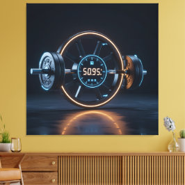 Impressão Em Tela „Kraft des Willens“