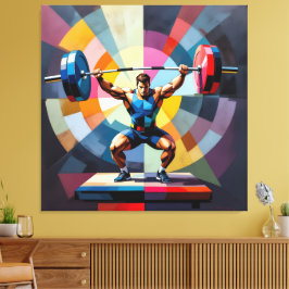 Impressão Em Tela „Kraft des Willens“