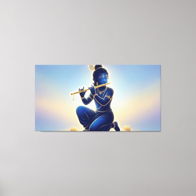 Impressão Em Tela Krishna (Frente)