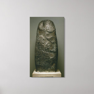 Impressão Em Tela Kudurru de Nazimaruttash, rei de Babylon, c.1328-