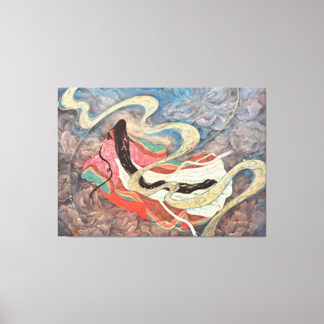 Impressão Em Tela  Kumoi-ji: Celestial Journey of the Heian Princess (Frente)