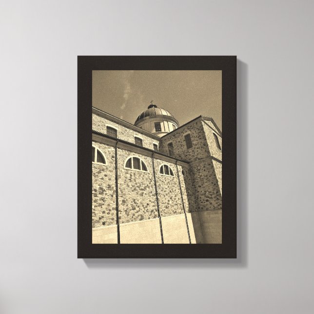 Impressão Em Tela La Crosse Church (Frente)