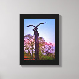 Impressão Em Tela La Crosse Eagle