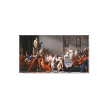 La morta di Cesare por Vincenzo Camuccini